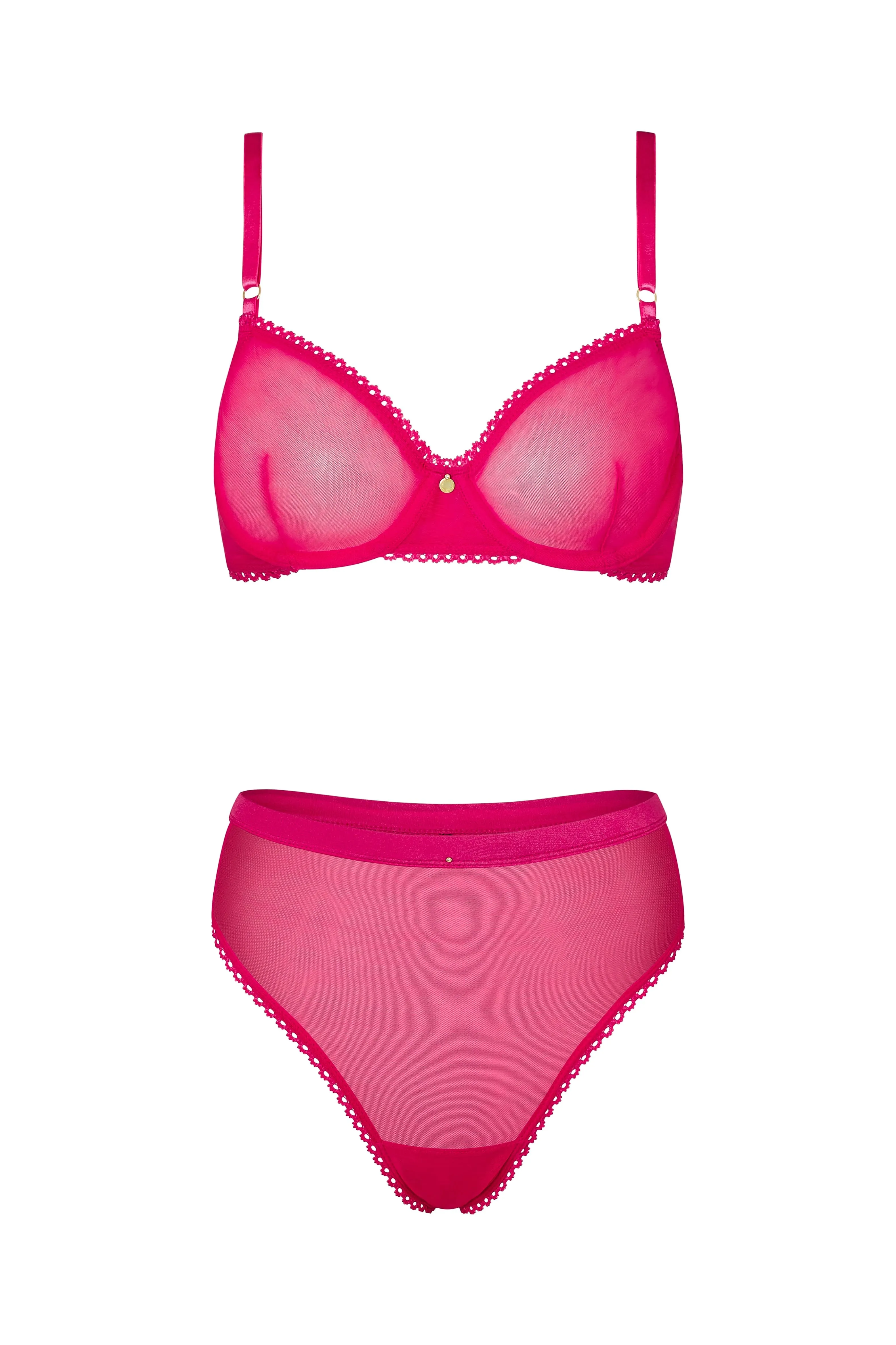 High Waist Plum