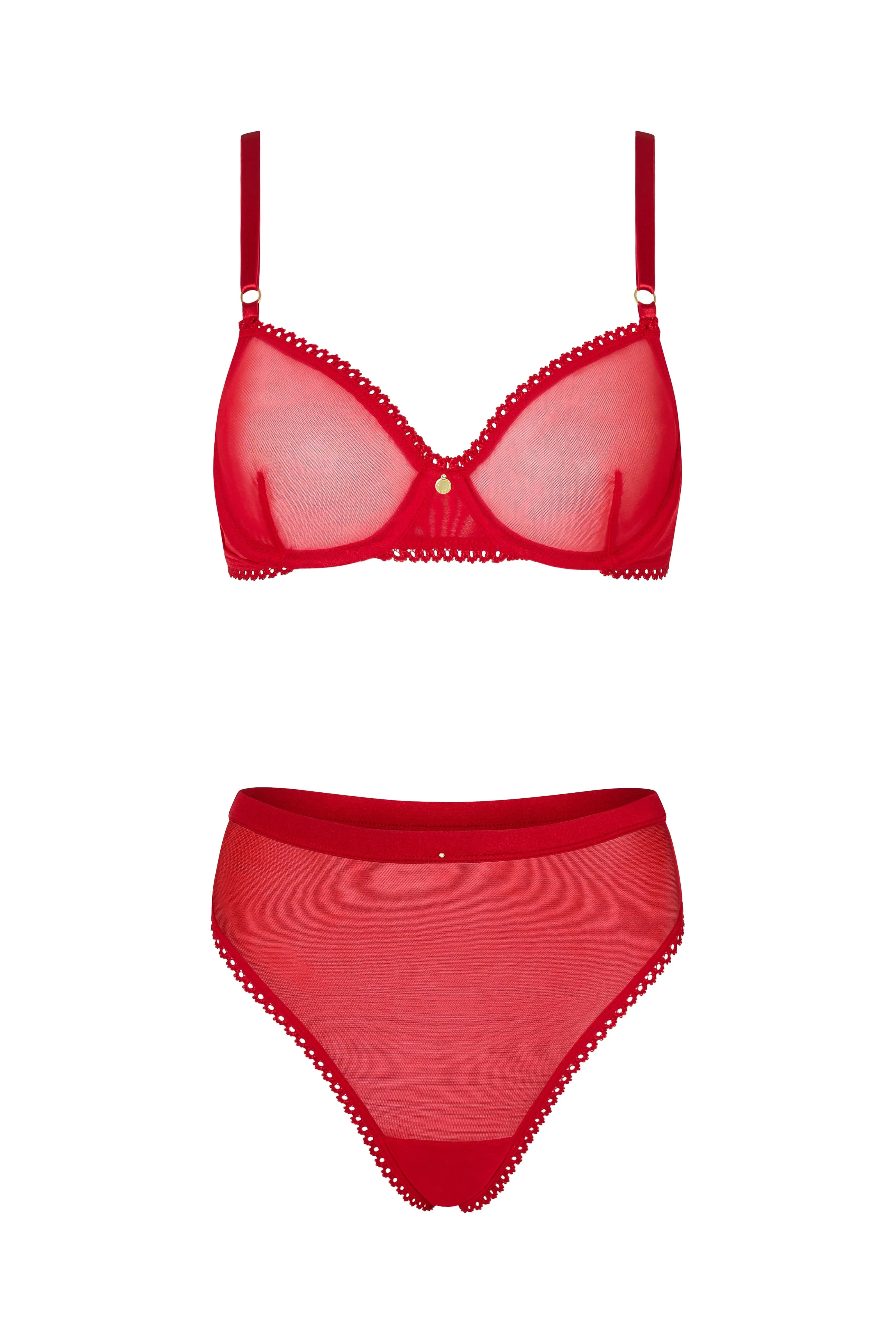 High Waist Plum