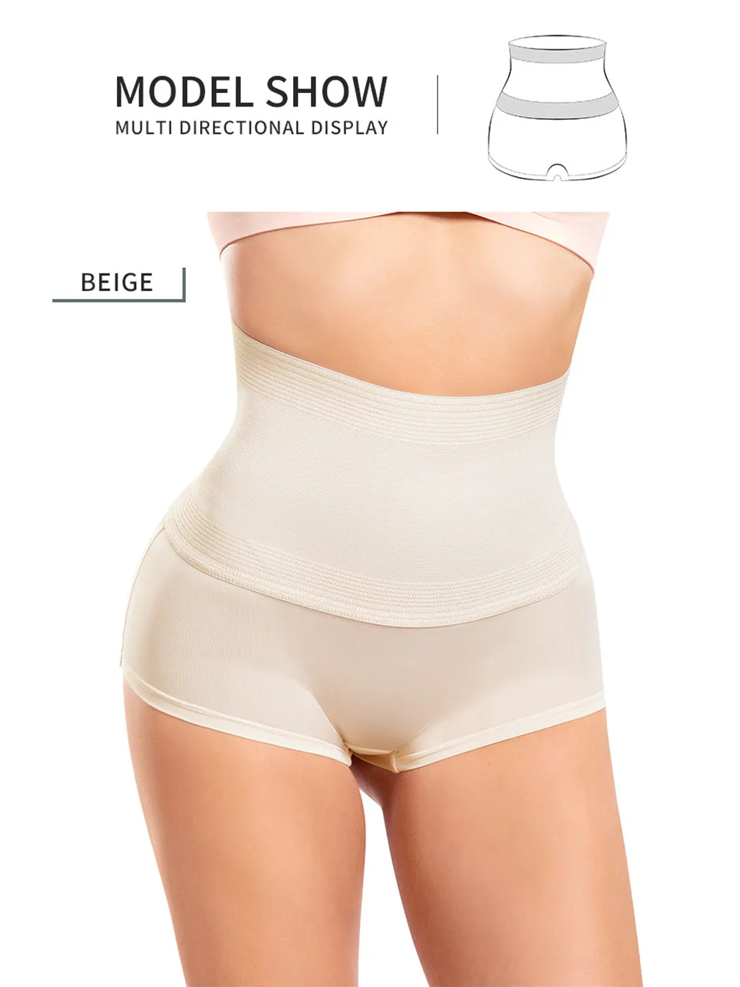 High Waist Tummy Control Shorts