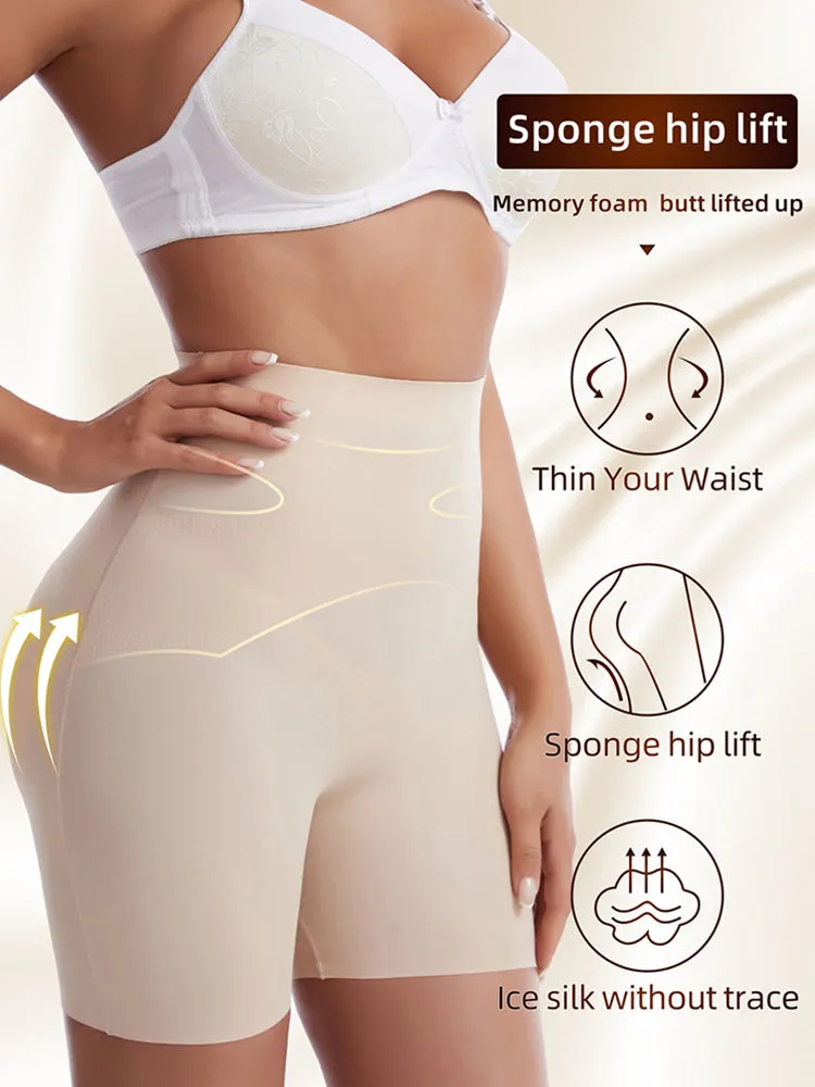High Waisted Tummy Control Seamless Butt Lifter Shape Panties