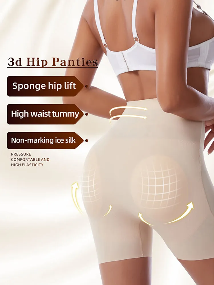 High Waisted Tummy Control Seamless Butt Lifter Shape Panties