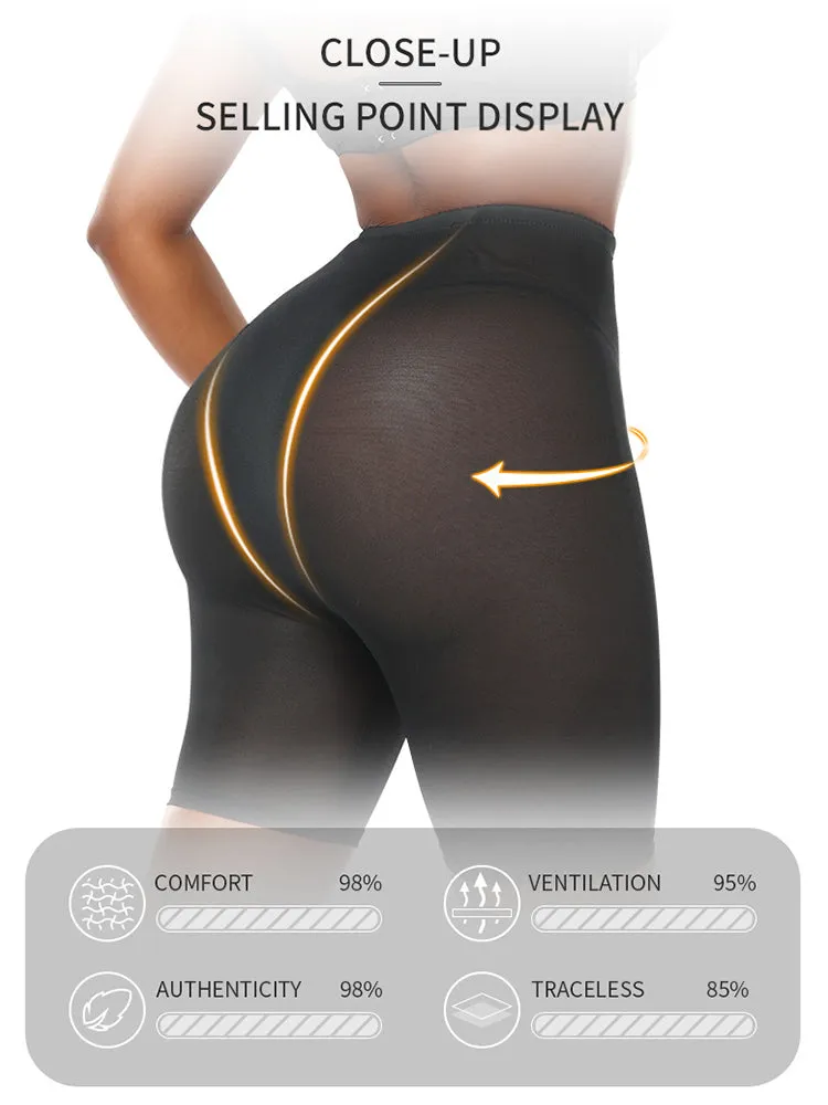 High Wasit Traceless Breathable Butt Lifting Shapr Shorts