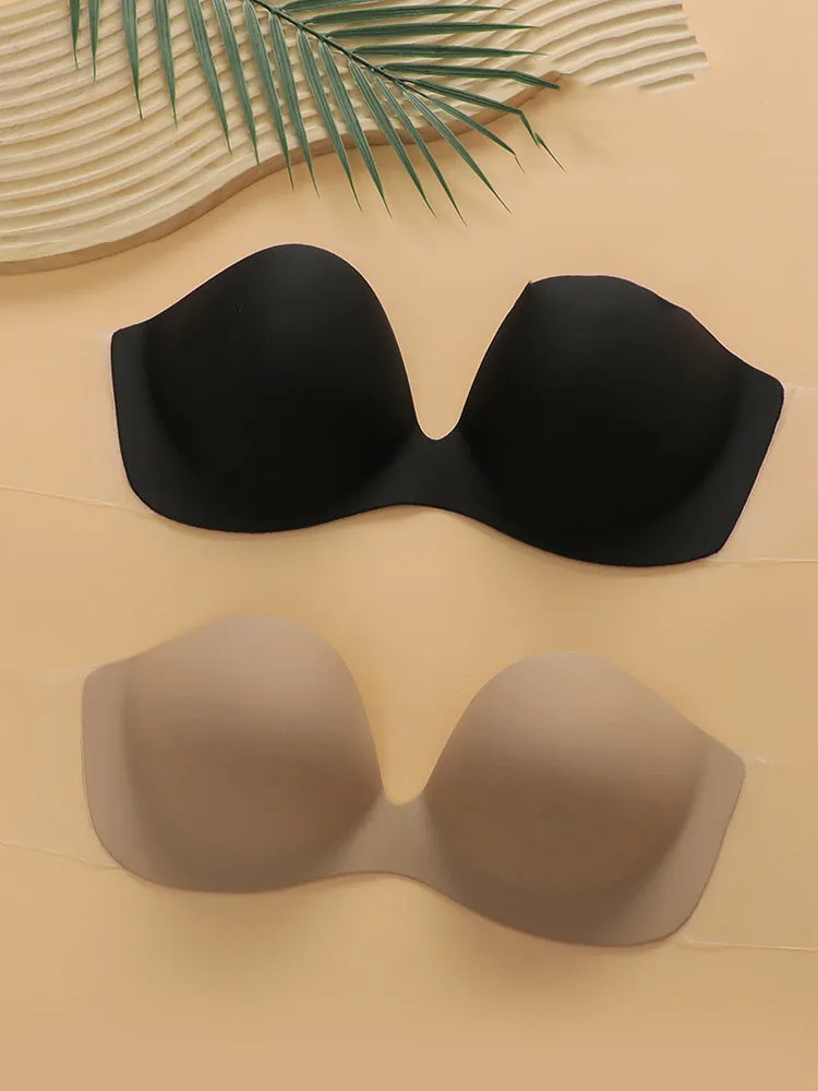 Invisible Backless Self-Adhesive Push-Up Bra