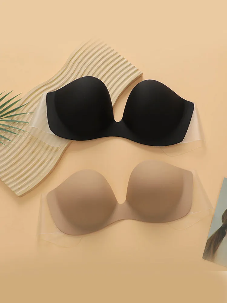 Invisible Backless Self-Adhesive Push-Up Bra