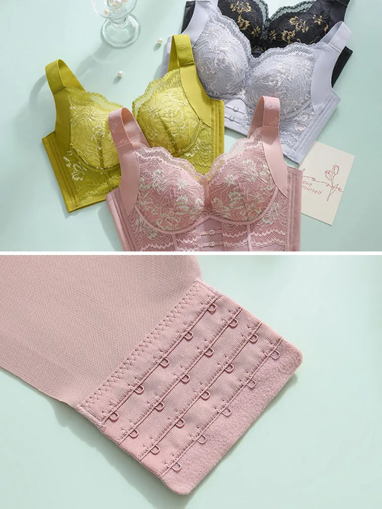 Lace Bandeau Wireless Bras  Push Up Bra