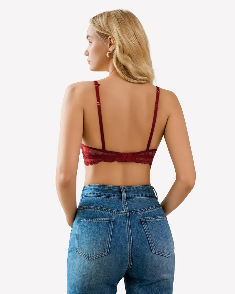Lace Bra No Underwire Bralettes