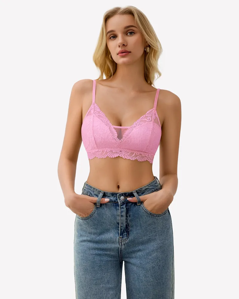 Lace Bra No Underwire Bralettes
