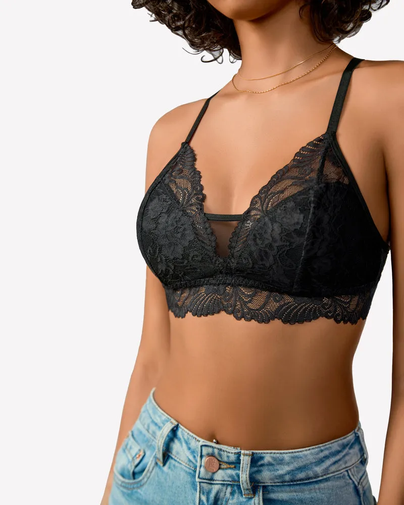 Lace Bra No Underwire Bralettes