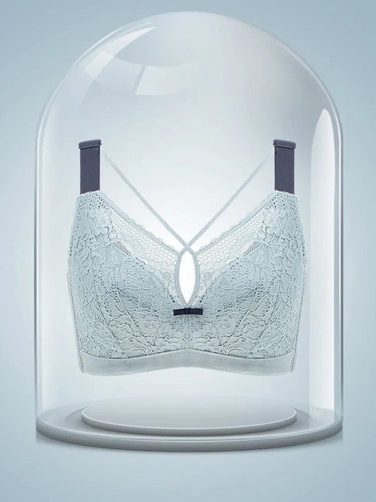 Lace Sexy Lightly Padded Minimizer Bra