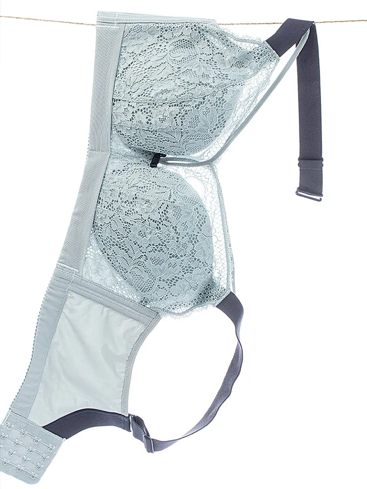 Lace Sexy Lightly Padded Minimizer Bra