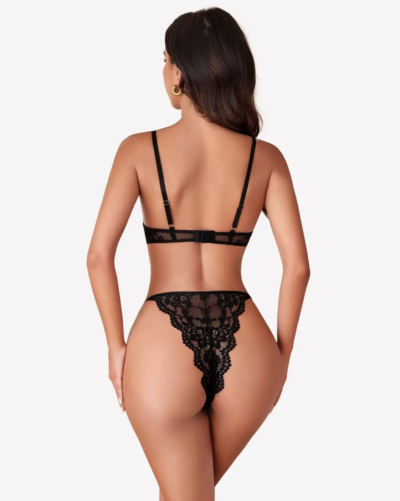 Lace Teddy One Piece Lingerie
