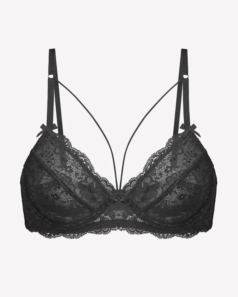 Lace Unlined Strappy Bras