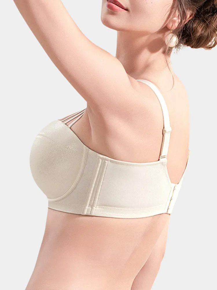 Lift and Push Up Multi-Strap Bra