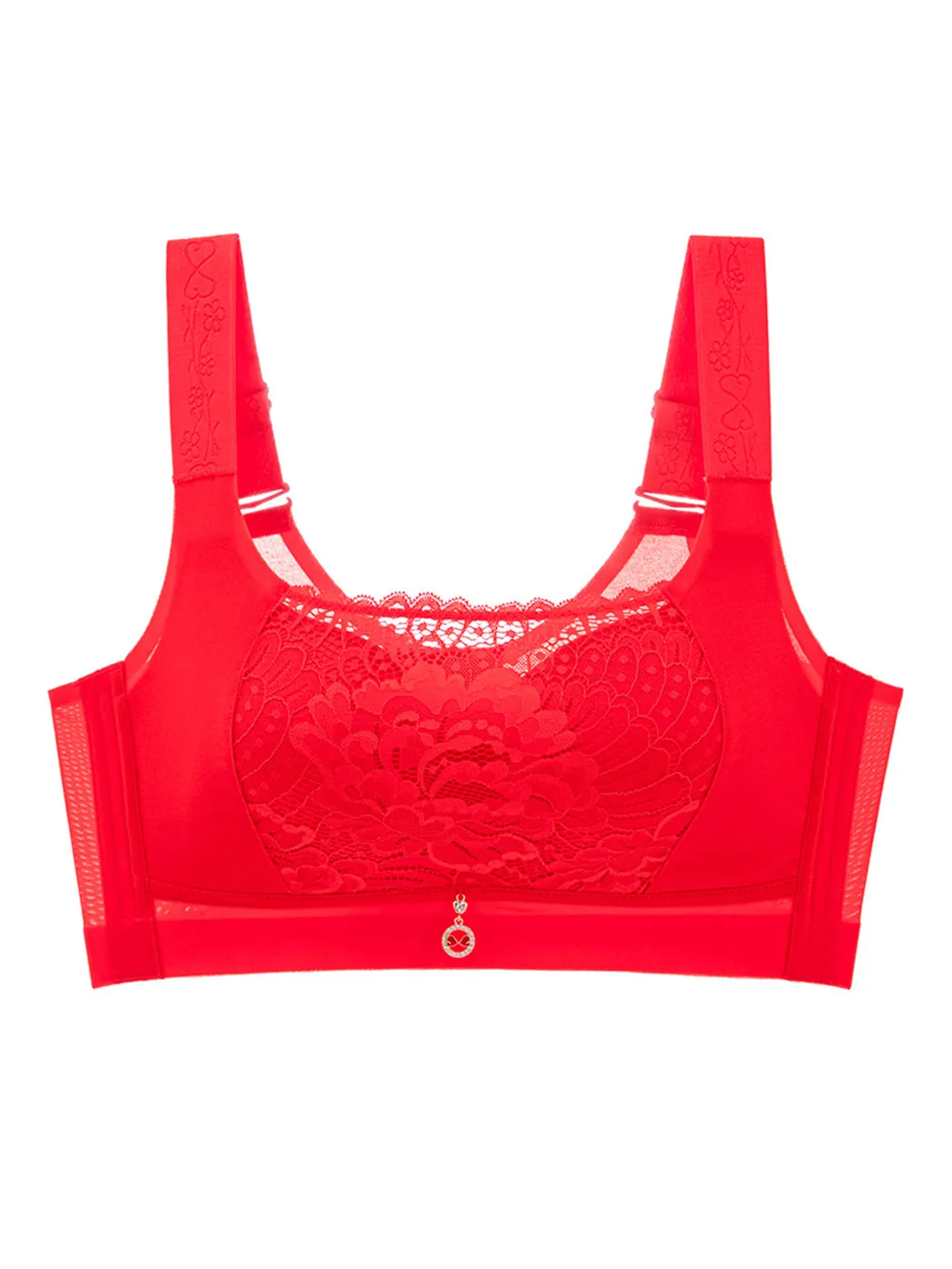 Lift-Up Anti-Sagging Thin Wire-Free Minimizer Bra