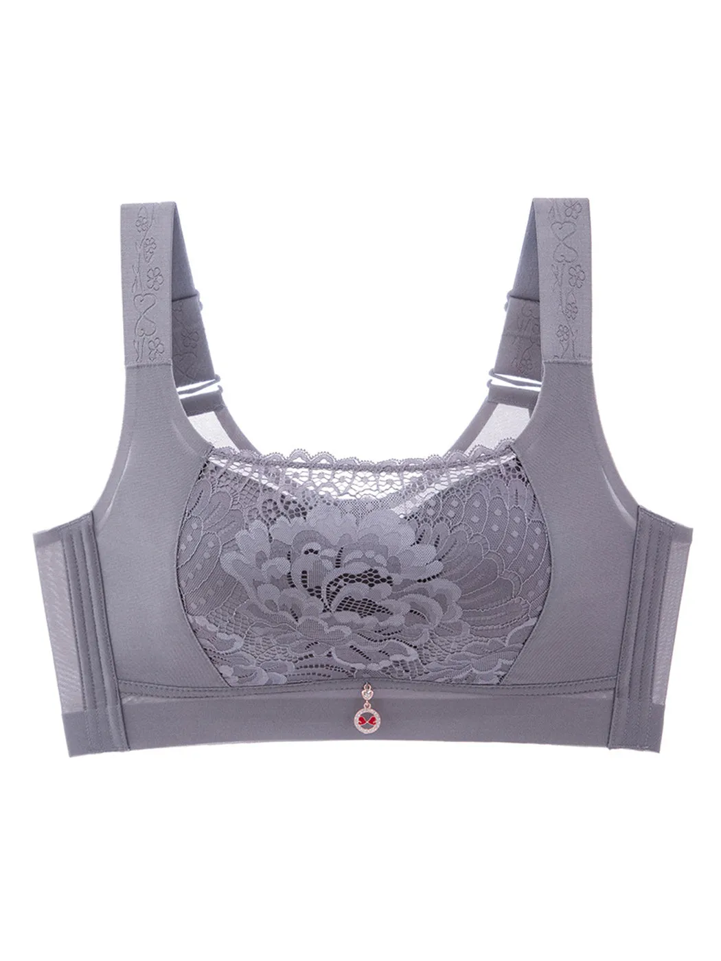 Lift-Up Anti-Sagging Thin Wire-Free Minimizer Bra