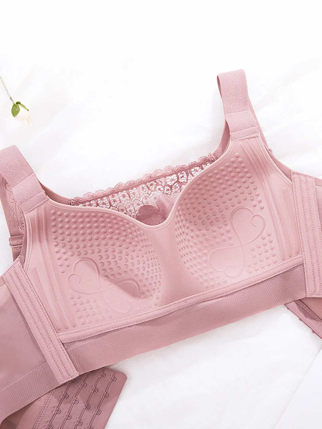 Lift-Up Anti-Sagging Thin Wire-Free Minimizer Bra