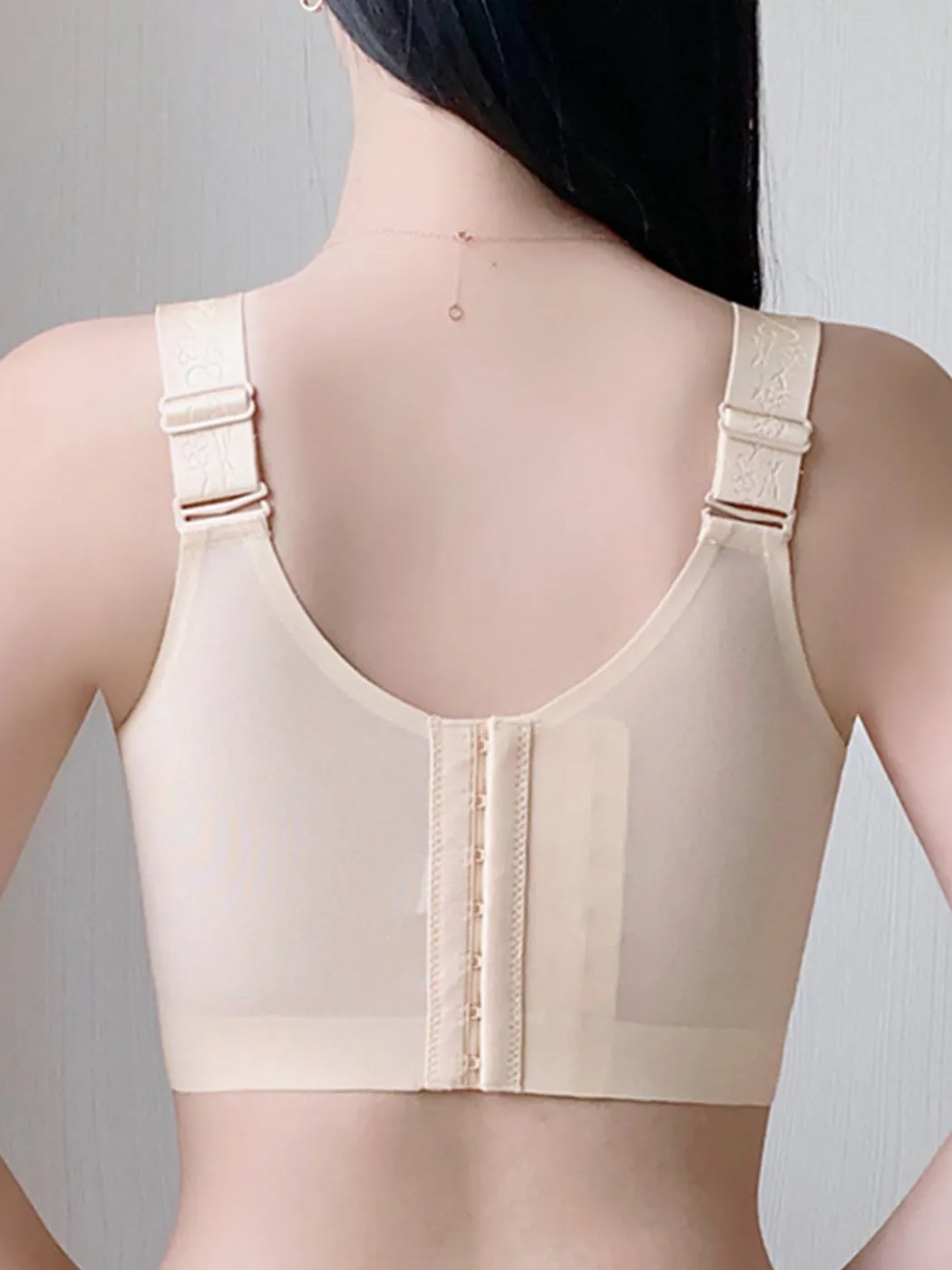 Lift-Up Anti-Sagging Thin Wire-Free Minimizer Bra