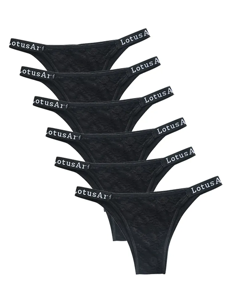 Low Waist Sexy Lace Thong Panties
