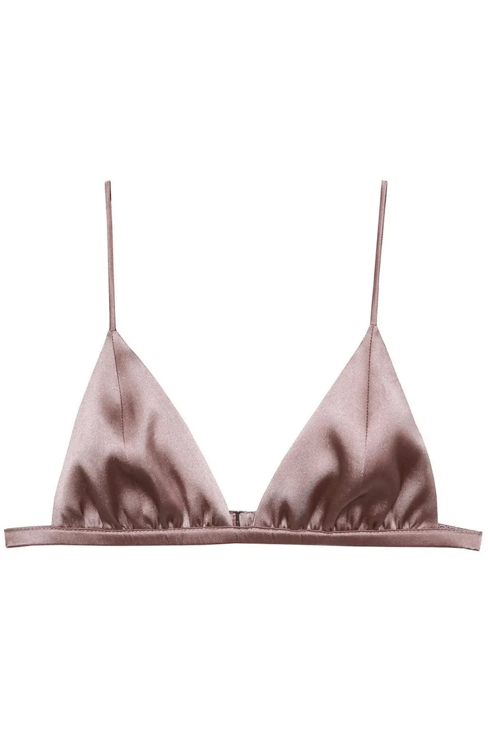 Luxe Triangle Bra Tan