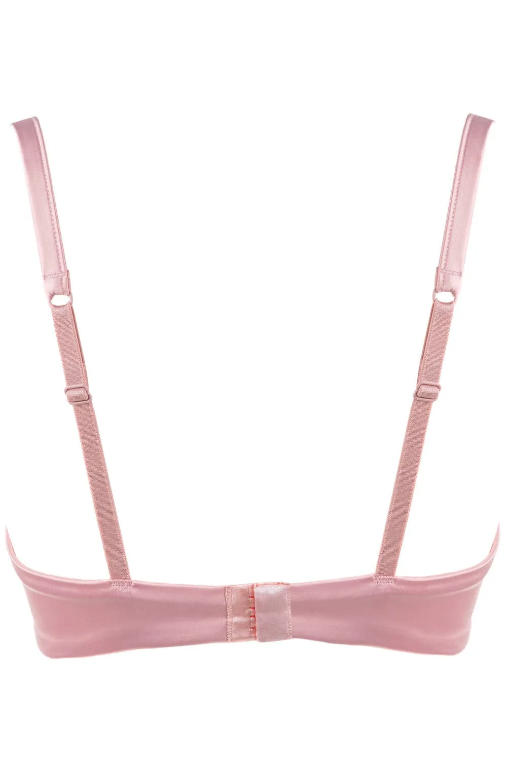 Marlene Underwired Bra with Swarovski Crystals in Pink