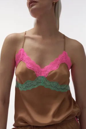 Pandora Satin Camisole, Size XS (UK 6)