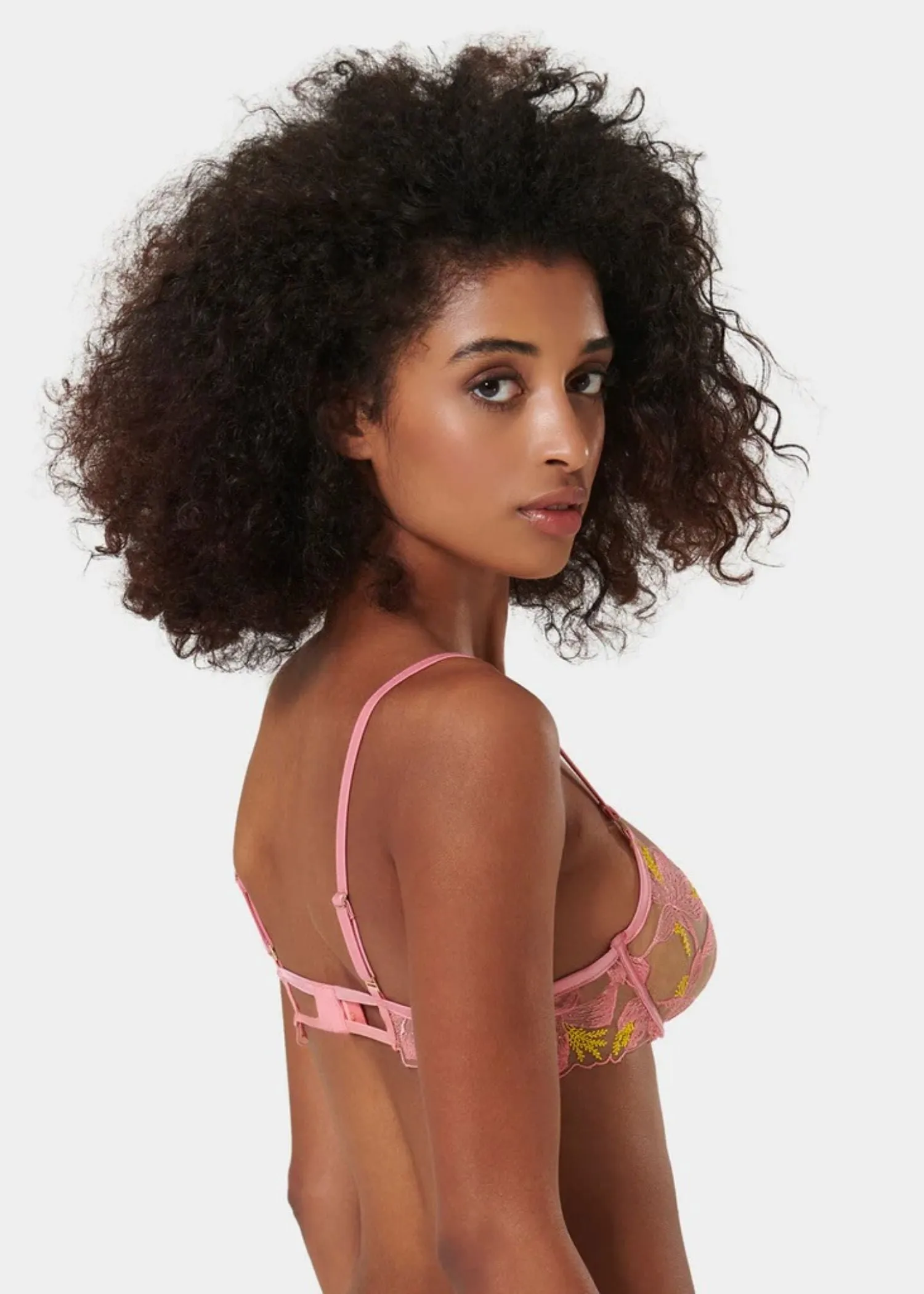 Patrice Wired Bra (Dianthus Pink/Blazing Yellow)