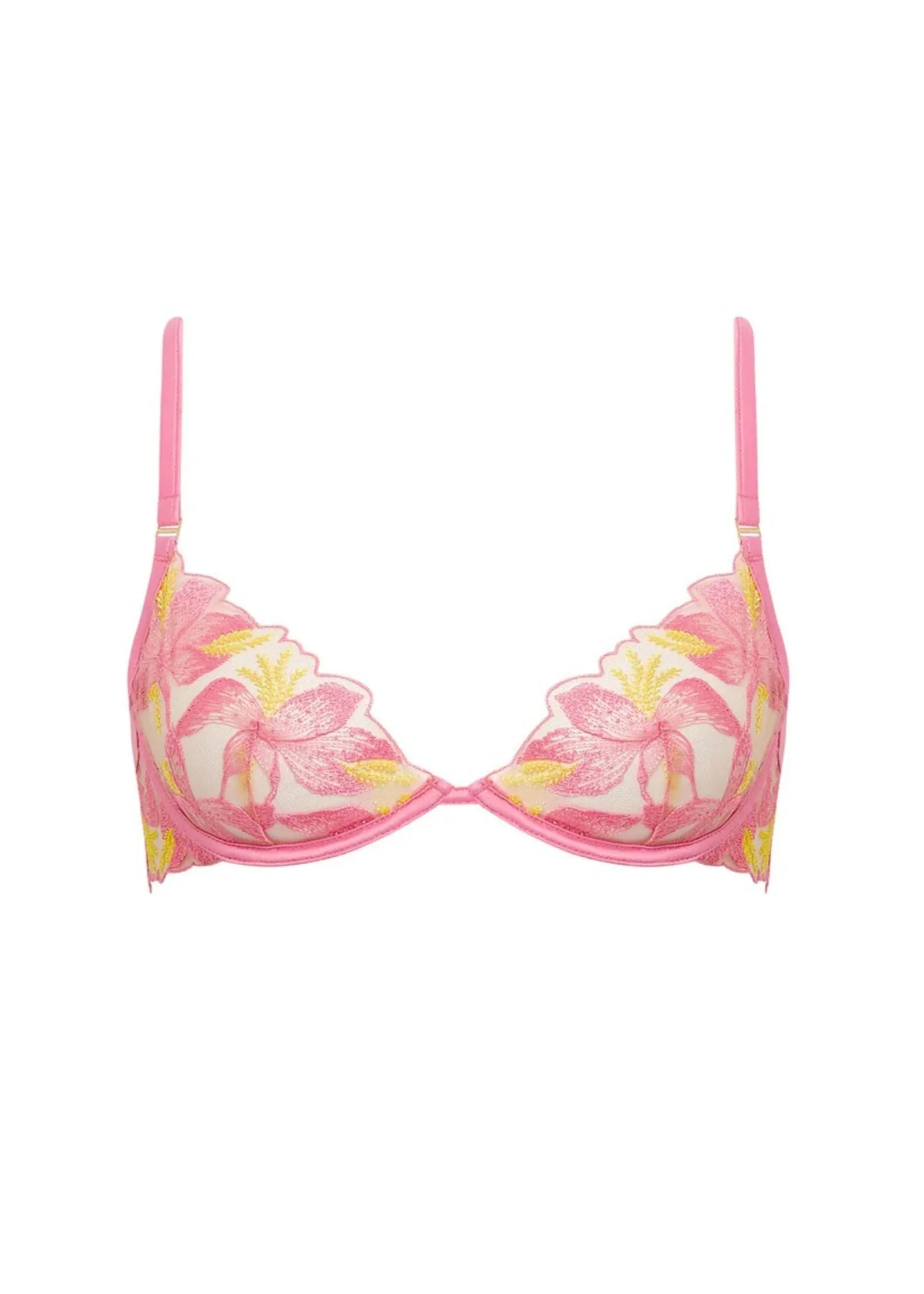 Patrice Wired Bra (Dianthus Pink/Blazing Yellow)