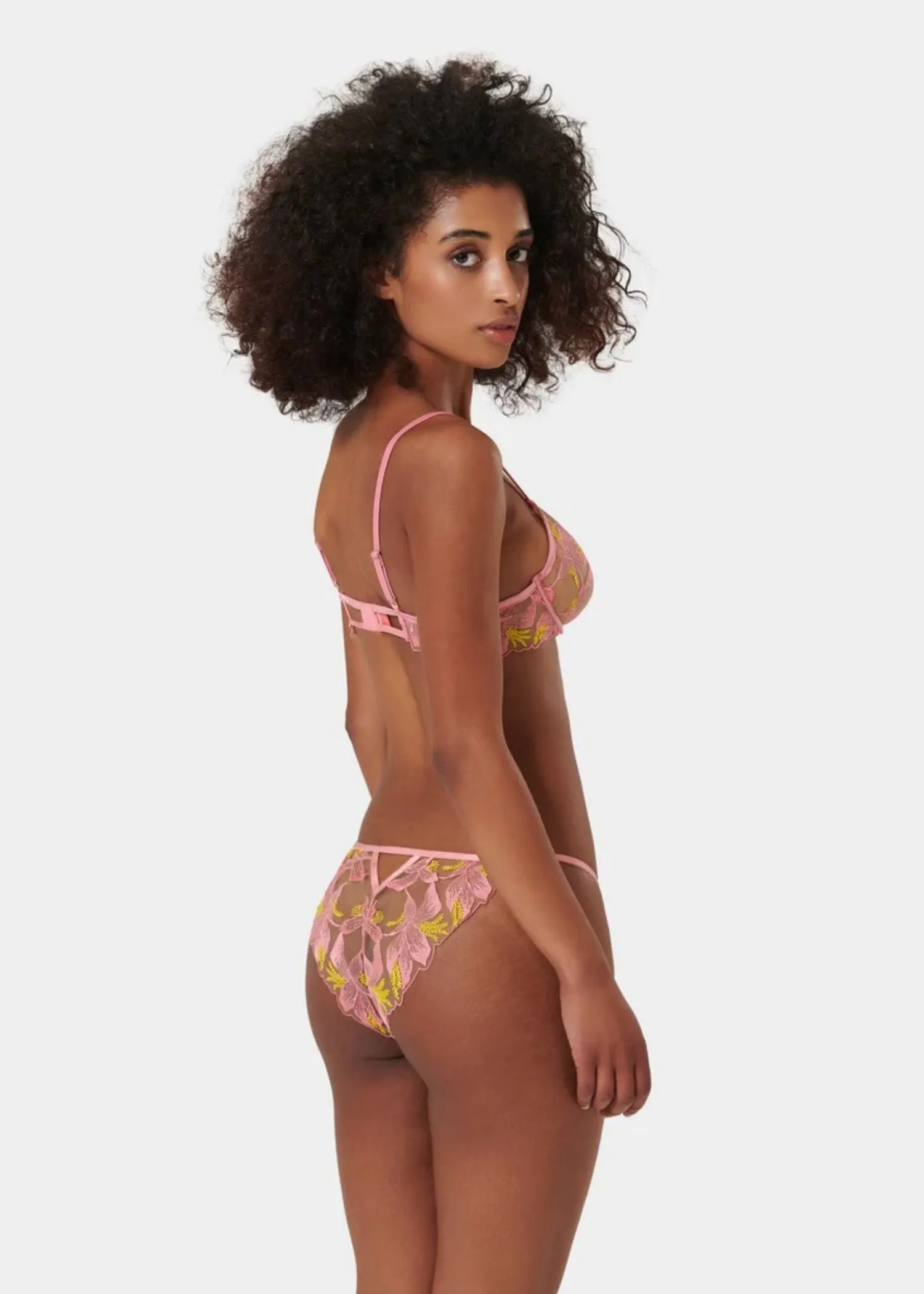 Patrice Wired Bra (Dianthus Pink/Blazing Yellow)