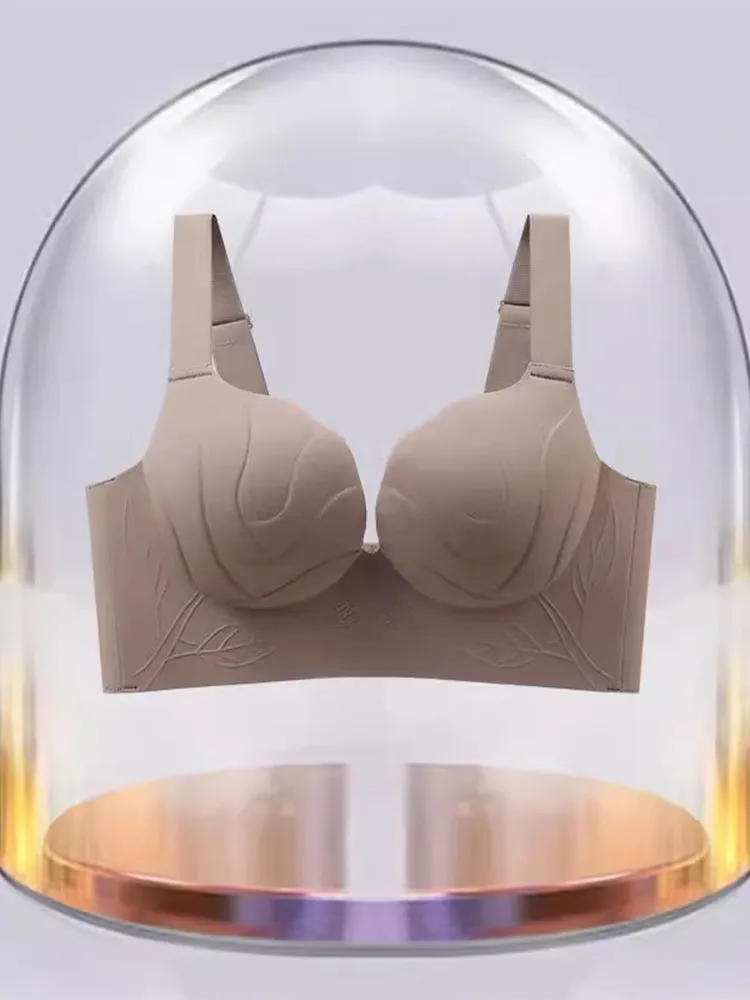 Plus Size Seamless Minimizer Bra - Push-Up Lift & Anti-Sagging Support