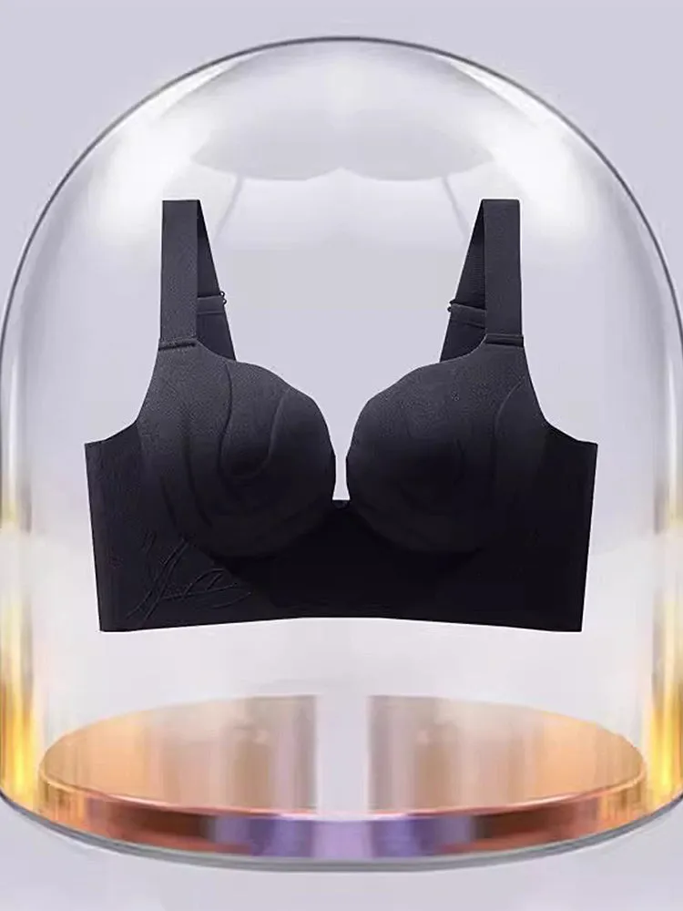 Plus Size Seamless Minimizer Bra - Push-Up Lift & Anti-Sagging Support