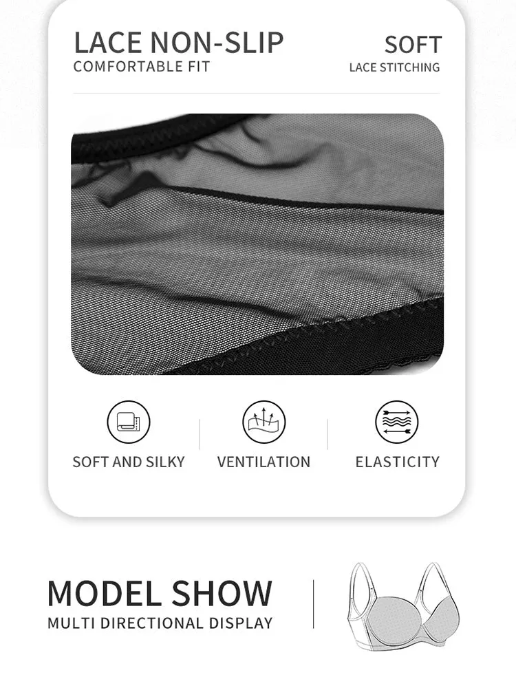 Plus Size Underwire Minimizer - Push-Up Lift & Anti-Sagging Support