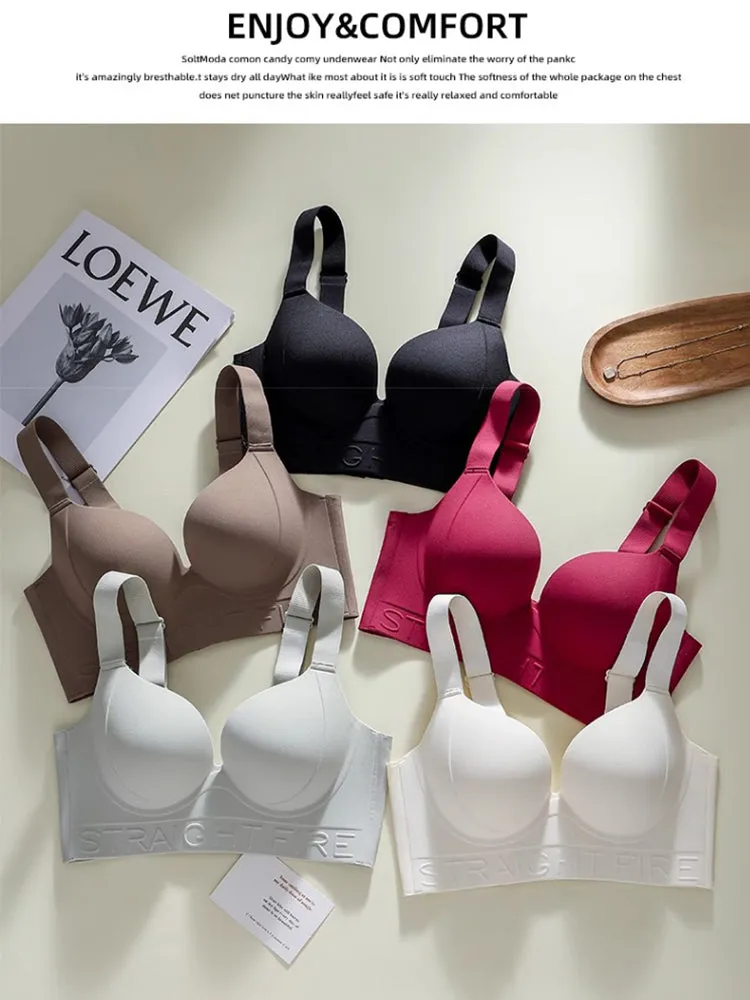 Push Up Wireless Bras Minimizer Bra