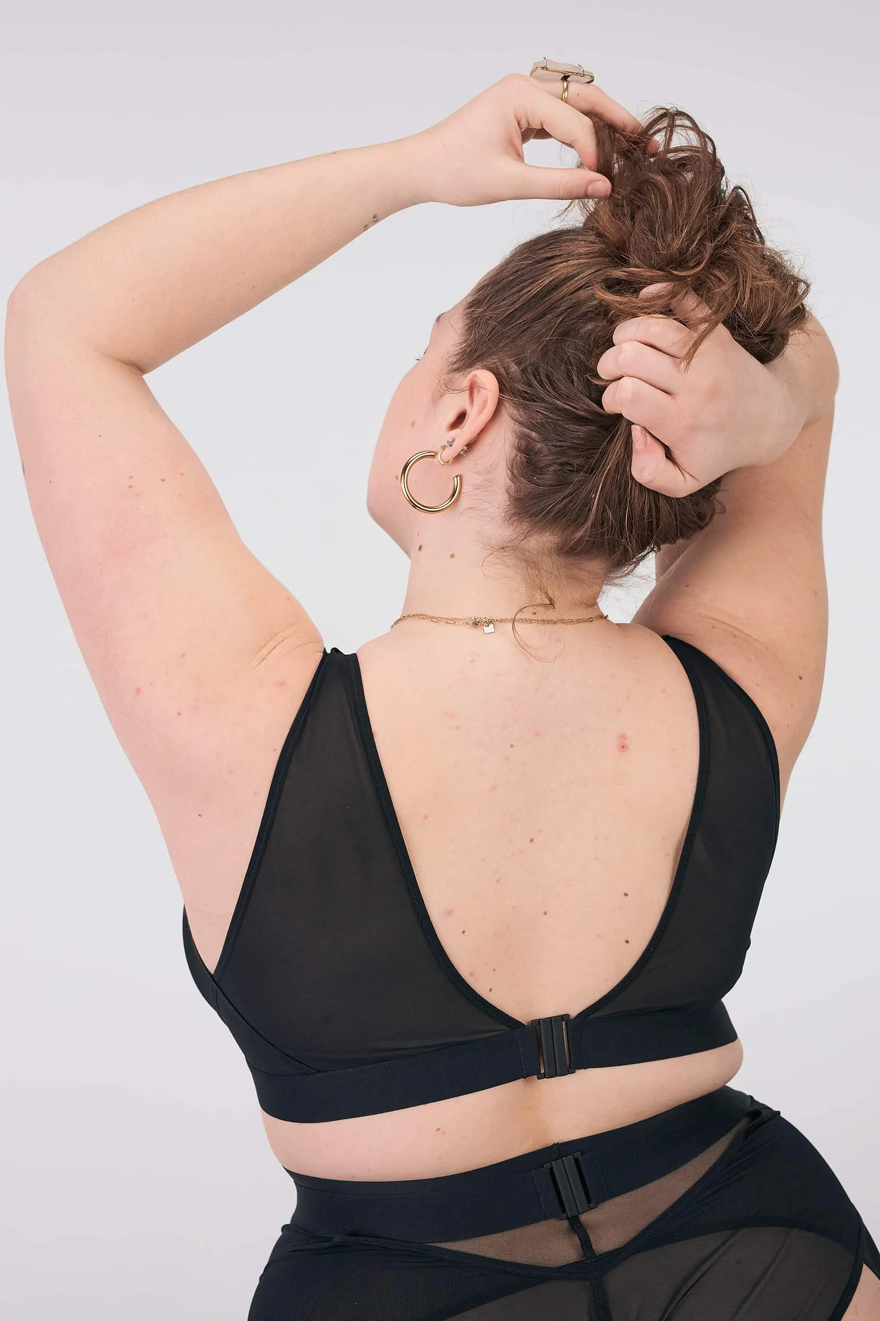 Ramble On Bralette in Black
