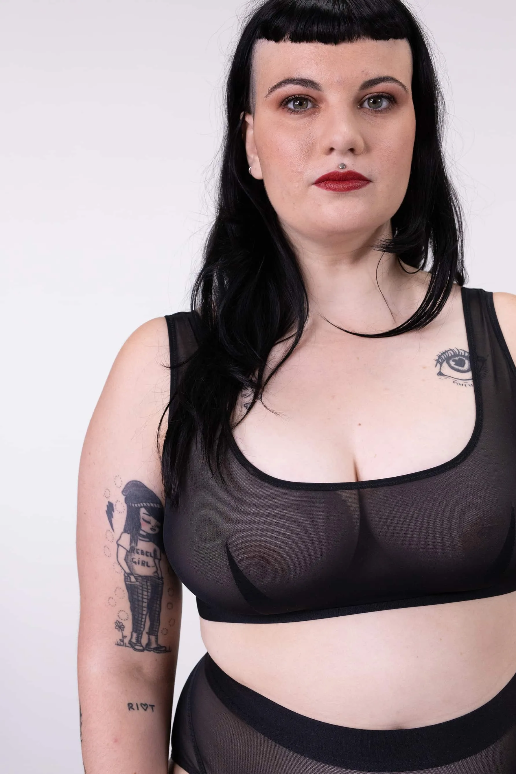Ramble On Bralette in Black