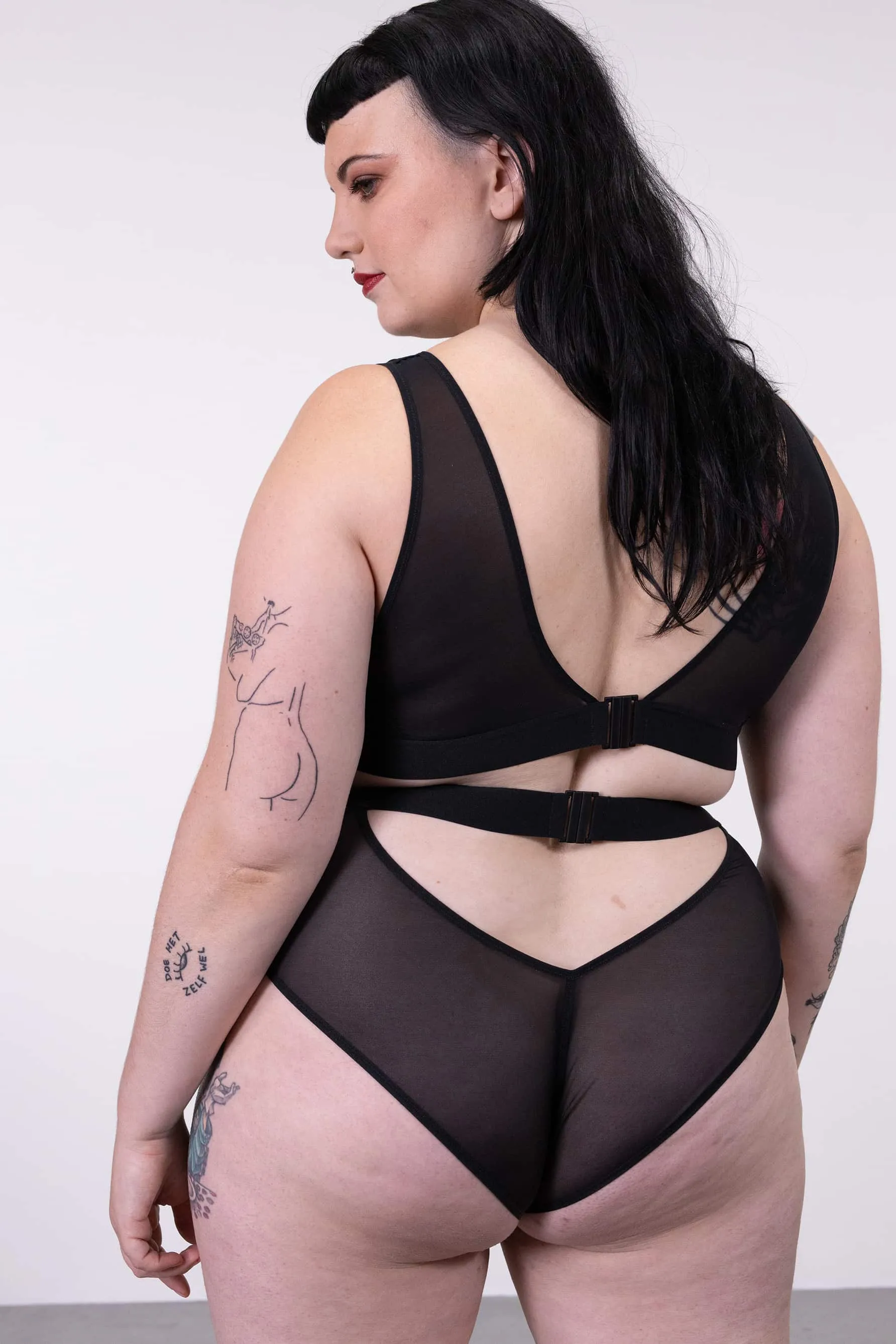 Ramble On Bralette in Black