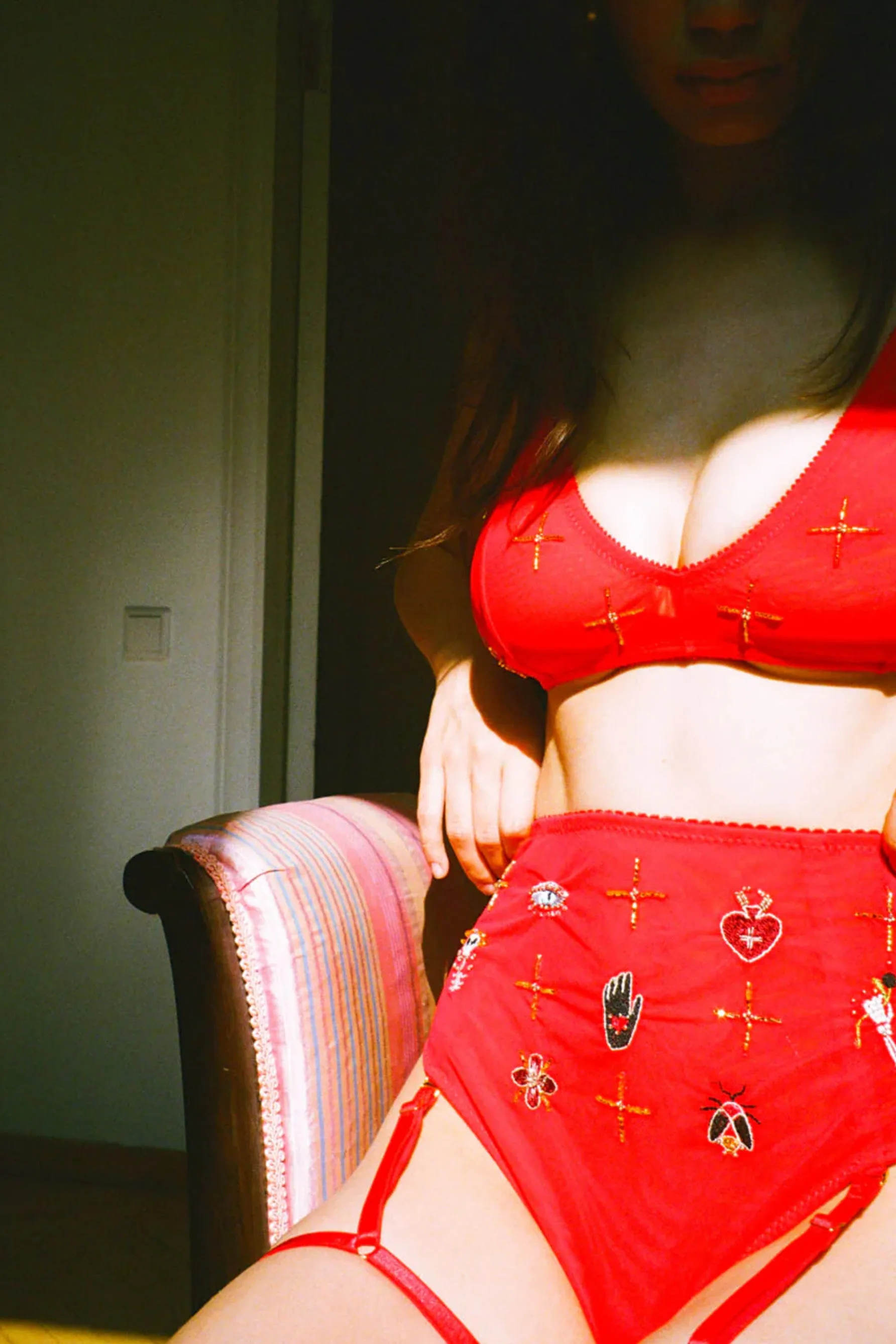 Santa Muerte Bralette