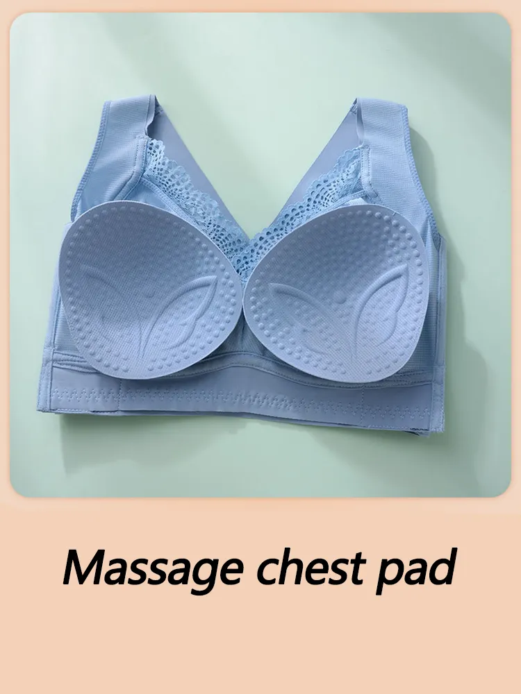 Seamless Beautiful Lifting Back Side Button Bra