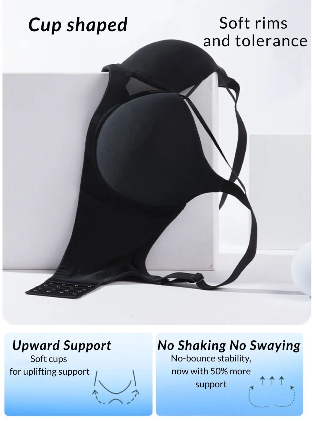 Seamless Push Up Bra Ultra-Thin Lightweight Cups