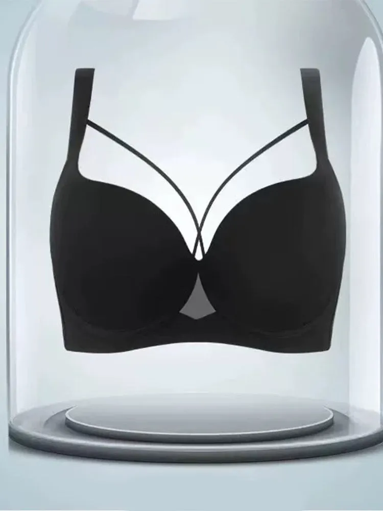 Seamless Push Up Bra Ultra-Thin Lightweight Cups