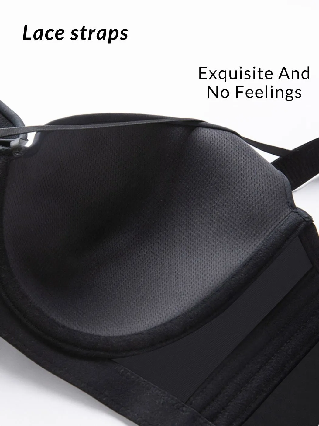 Seamless Push Up Bra Ultra-Thin Lightweight Cups