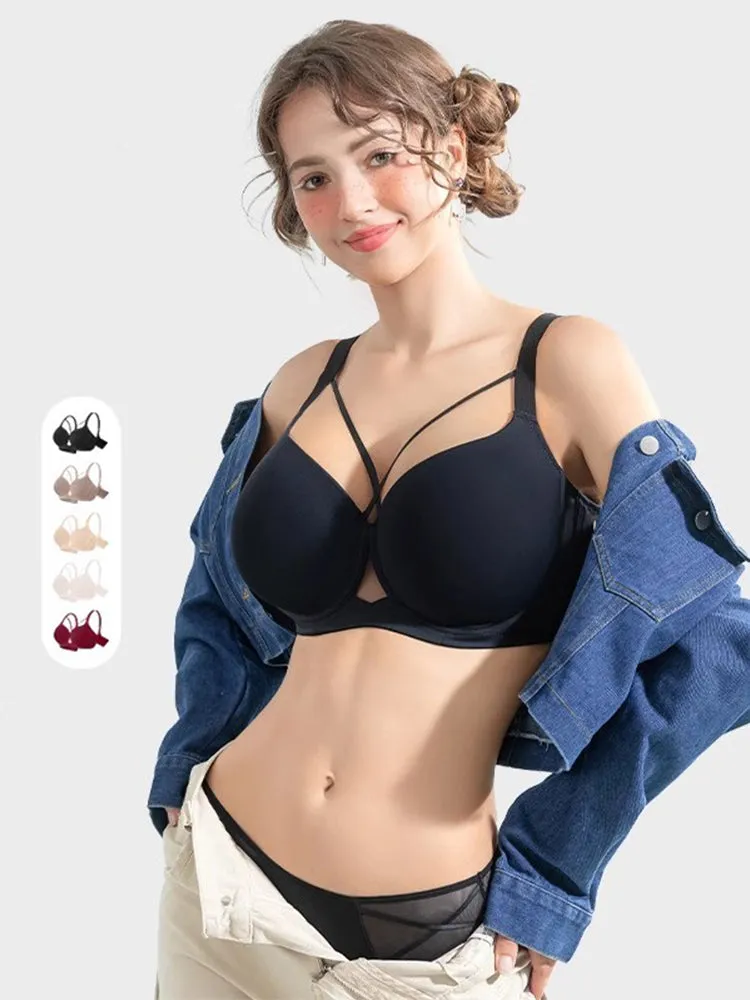 Seamless Push Up Bra Ultra-Thin Lightweight Cups