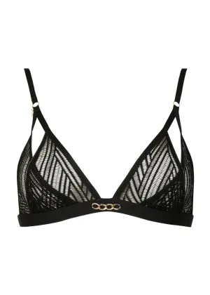 Sensual Wave Triangle Open Bra