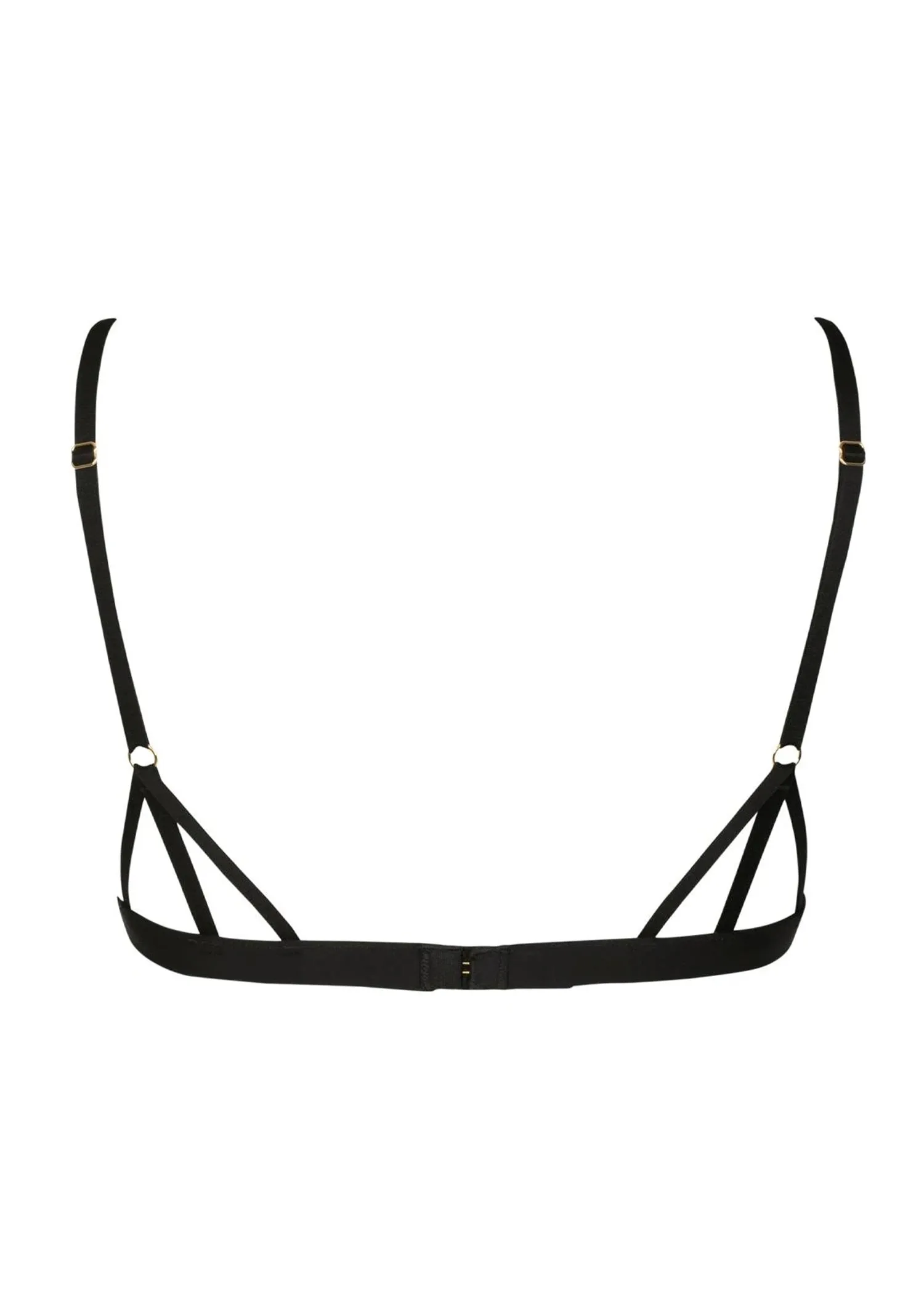 Sensual Wave Triangle Open Bra
