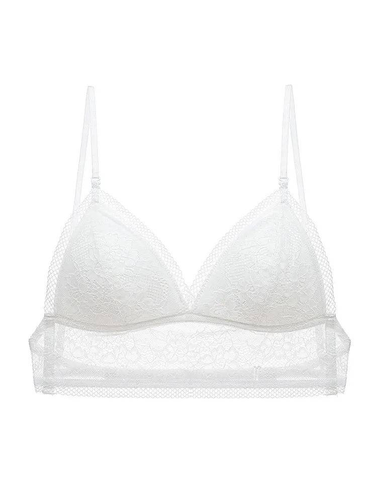 Sexy Lace Backless Bralette with Convertible Strap