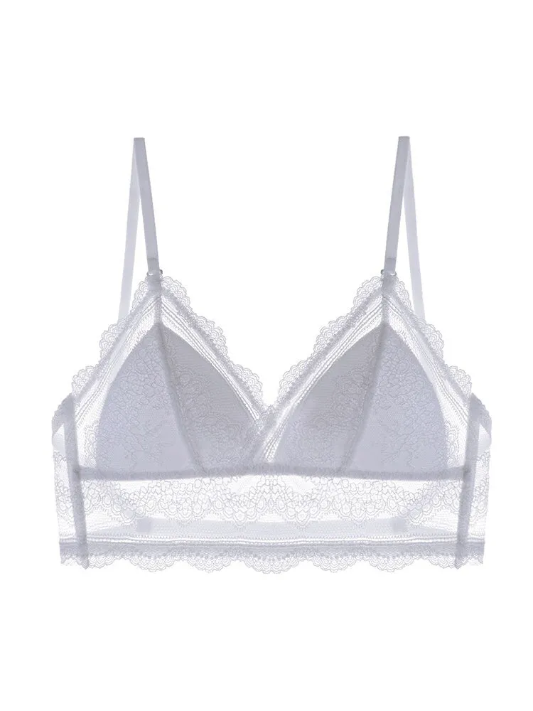 Sexy Lace Backless Bralette with Convertible Strap