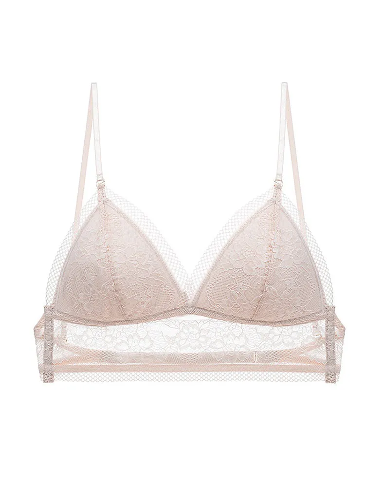 Sexy Lace Backless Bralette with Convertible Strap