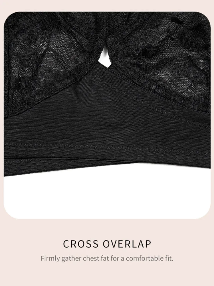 Sexy Lace Thin Pads Wireless Push Up Bras
