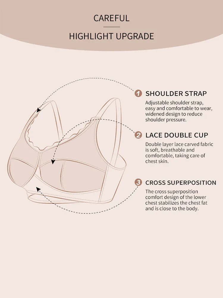 Sexy Lace Thin Pads Wireless Push Up Bras