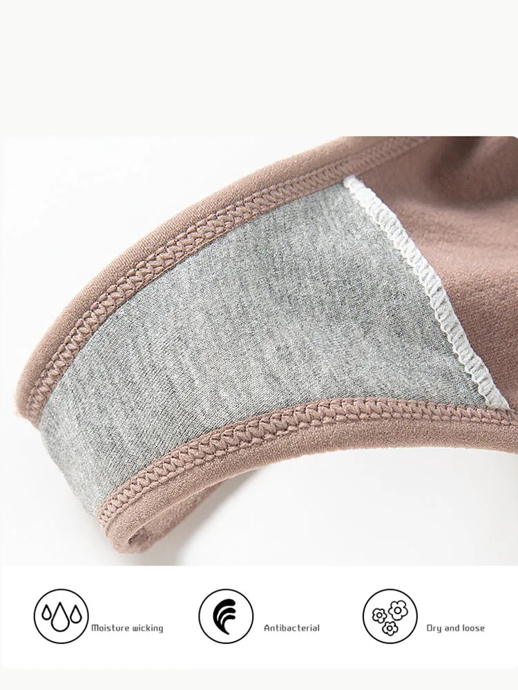 Sexy Solid Color Plus Size Sports T-back Briefs
