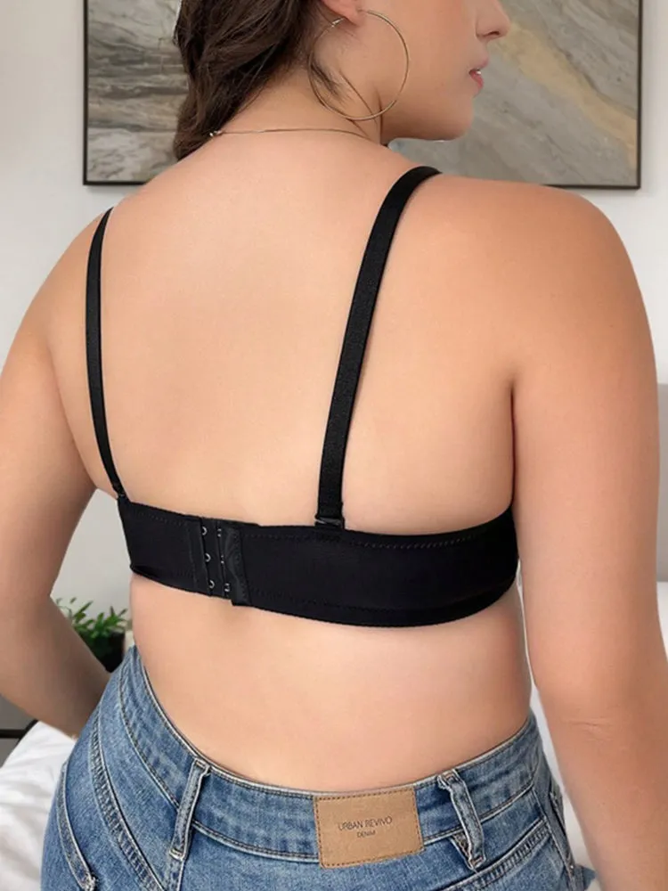 Sexy Underwire Push-Up Bra for Enhanced Lift